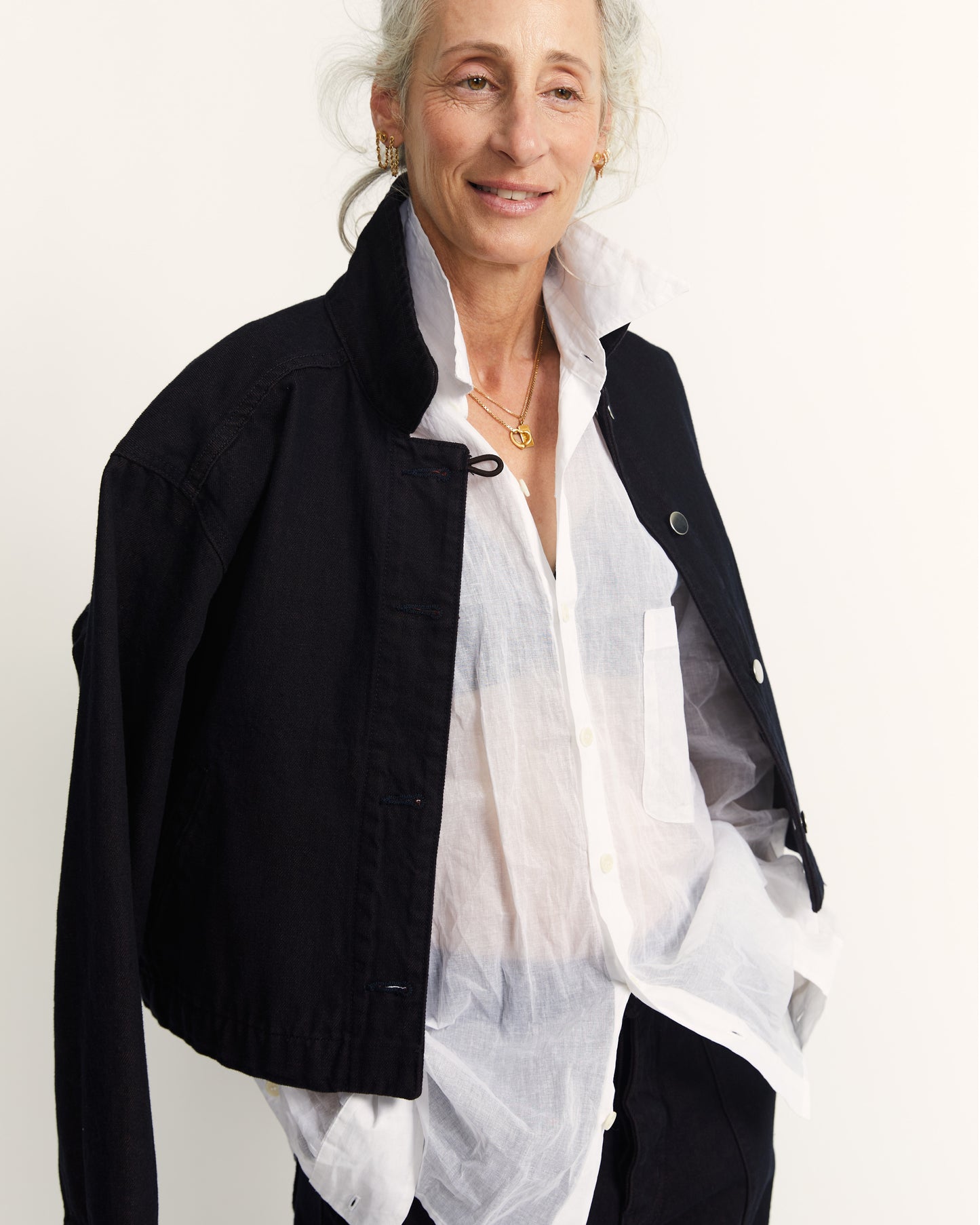 Ash Shirt - White - Organdy