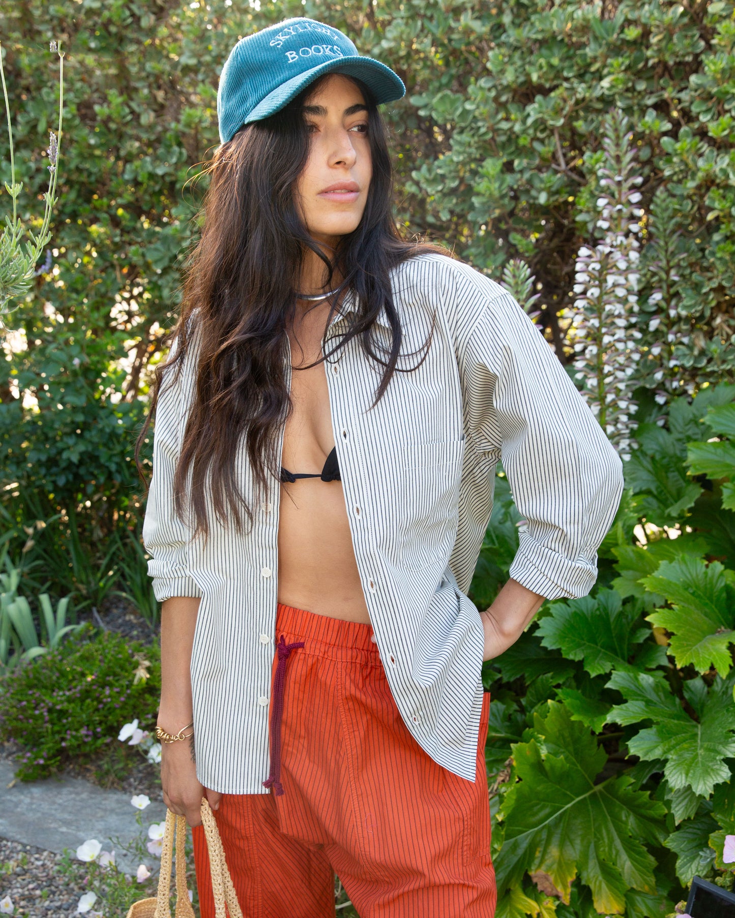 Ash Shirt - Natural - Pencil Stripe