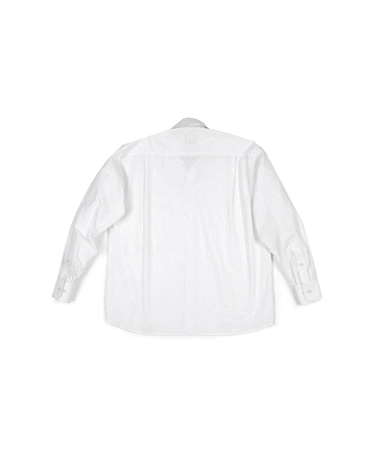 Ash Shirt - Soft White Pleat - Poplin