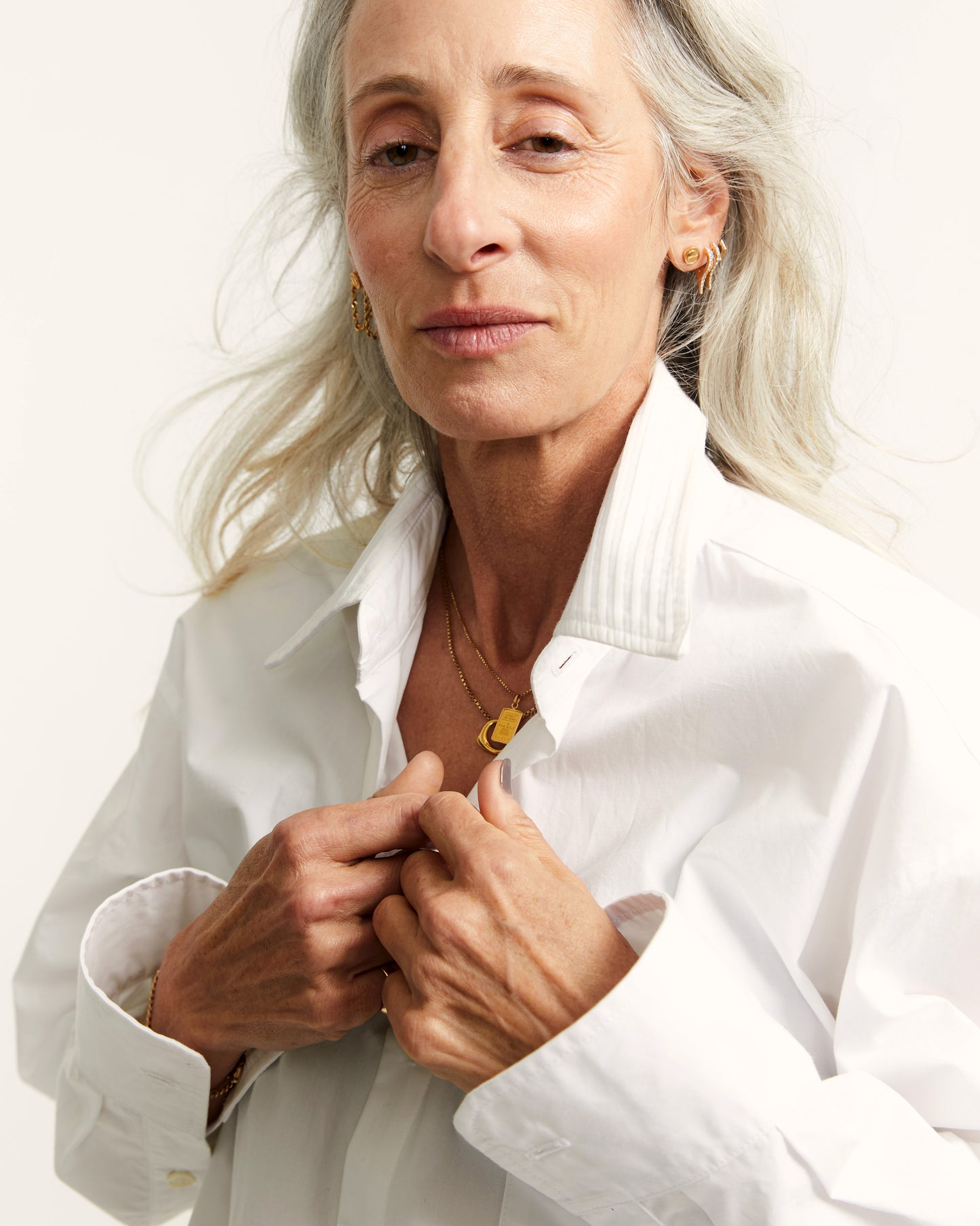 Ash Shirt - Crisp White Pleat - Poplin