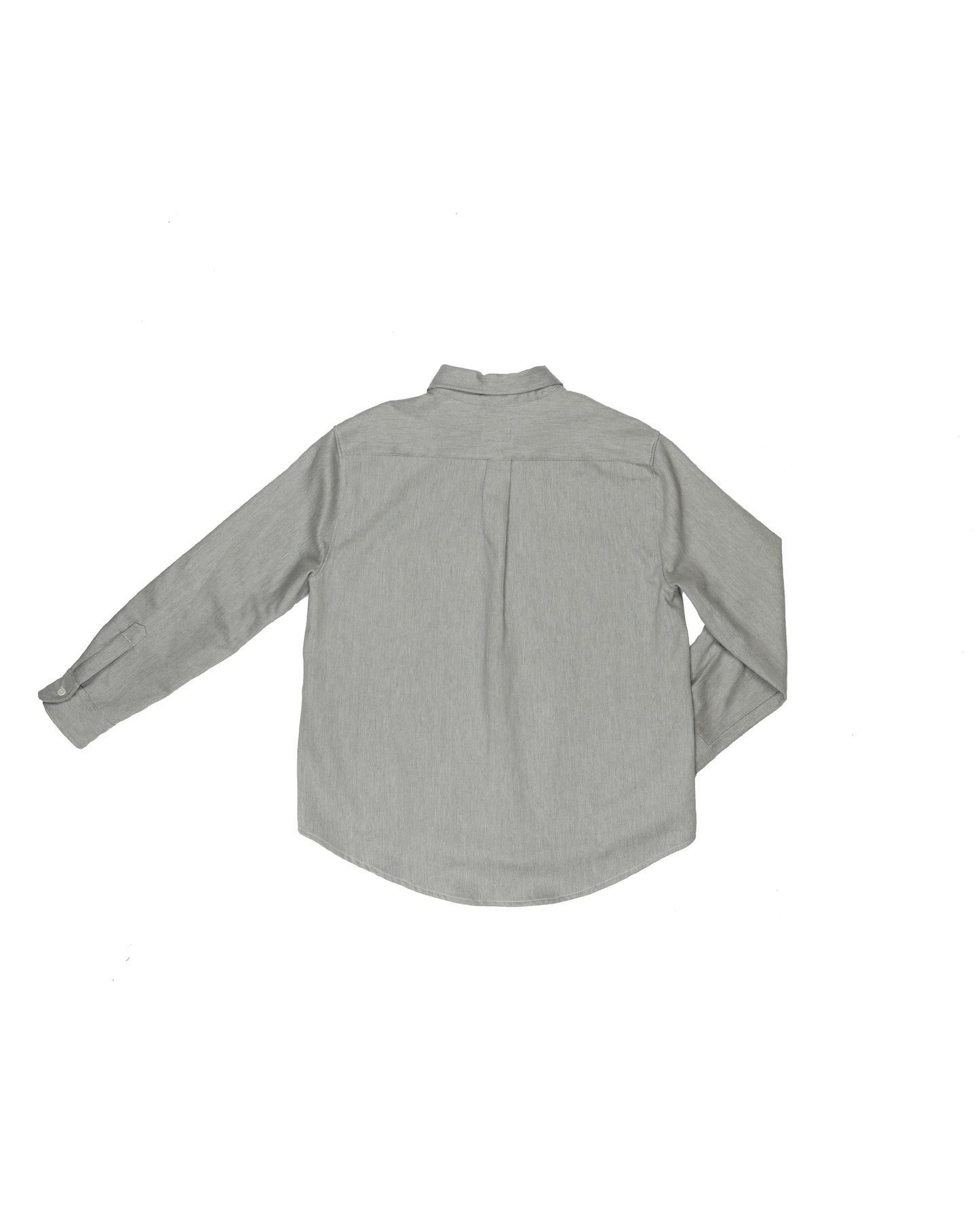 Brug Shirt - Heather Grey - Japanese Double Twill