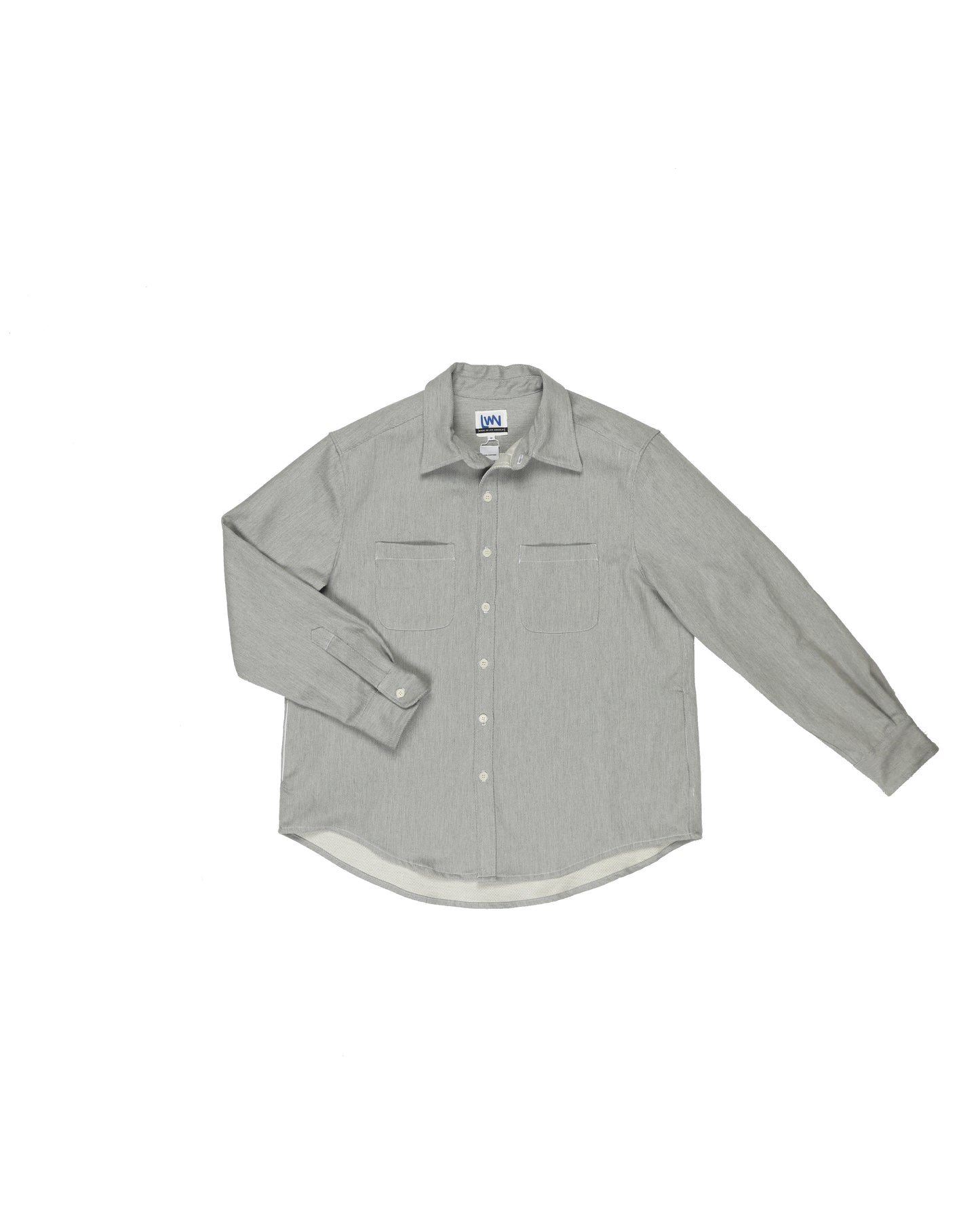 Brug Shirt - Heather Grey - Japanese Double Twill
