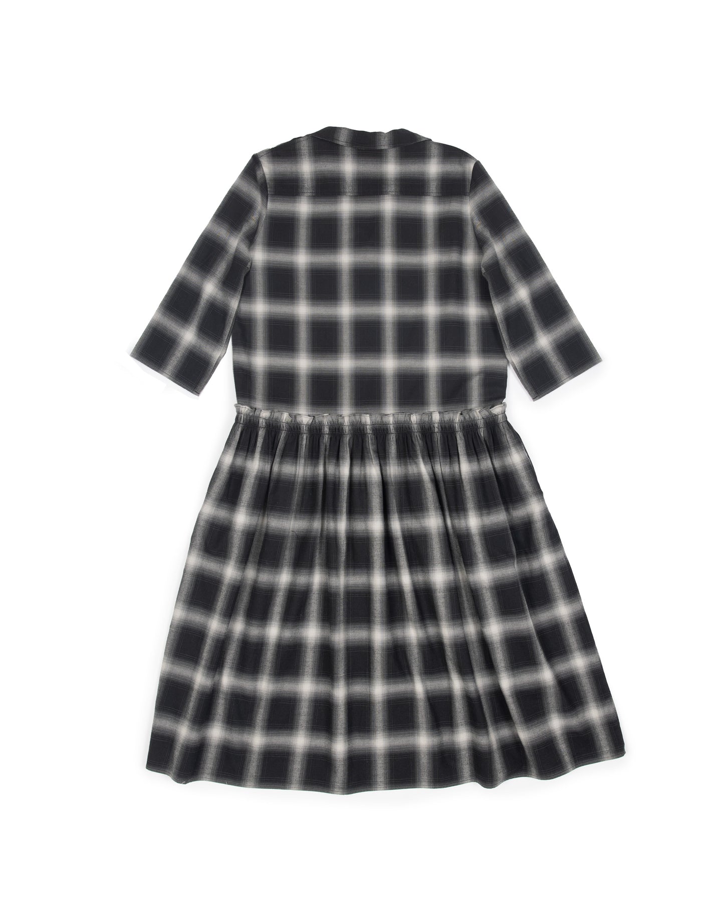 Cedar Dress - Shadow Check - Drape Flannel