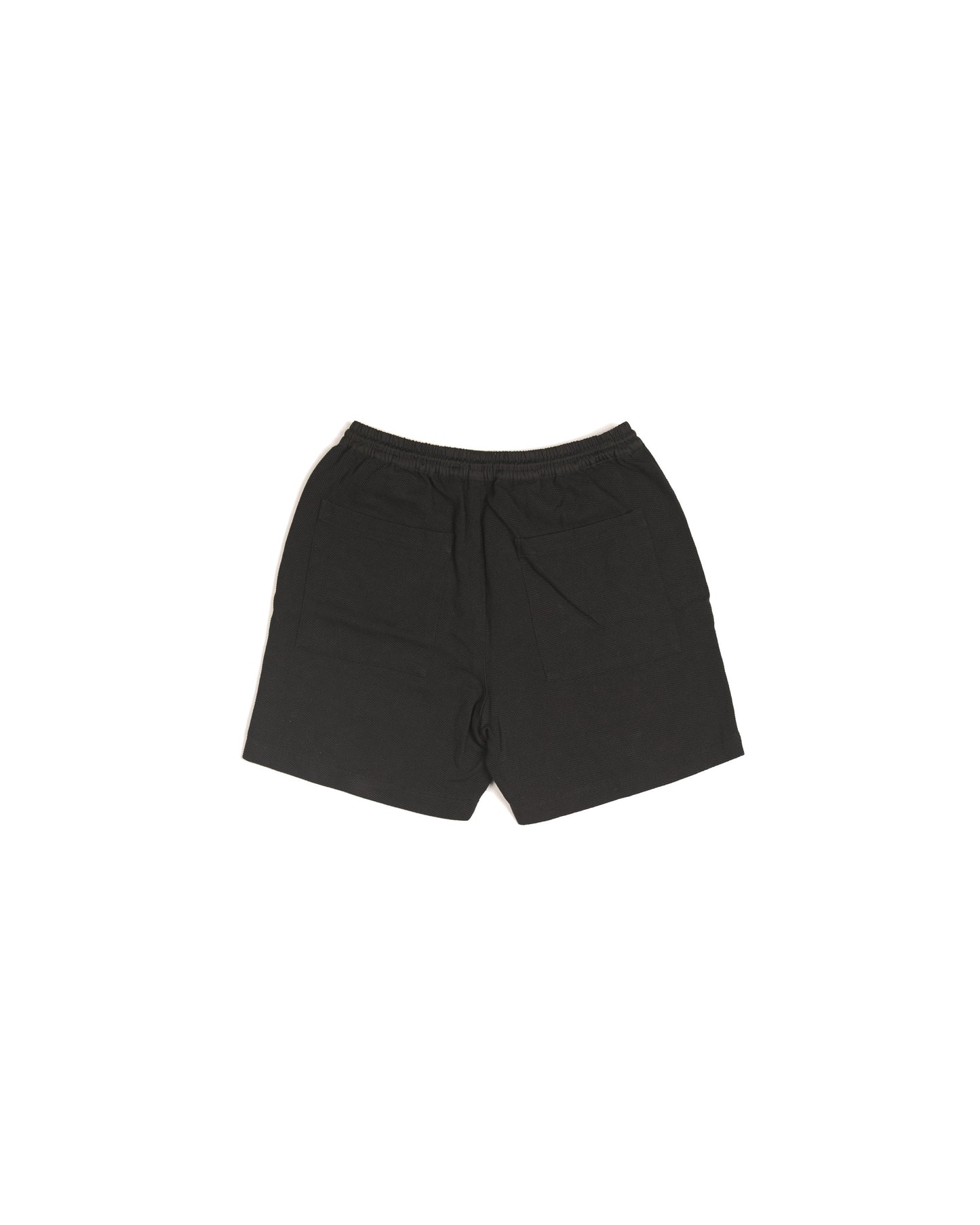 Cosmos Short - Black - Pique Cotton