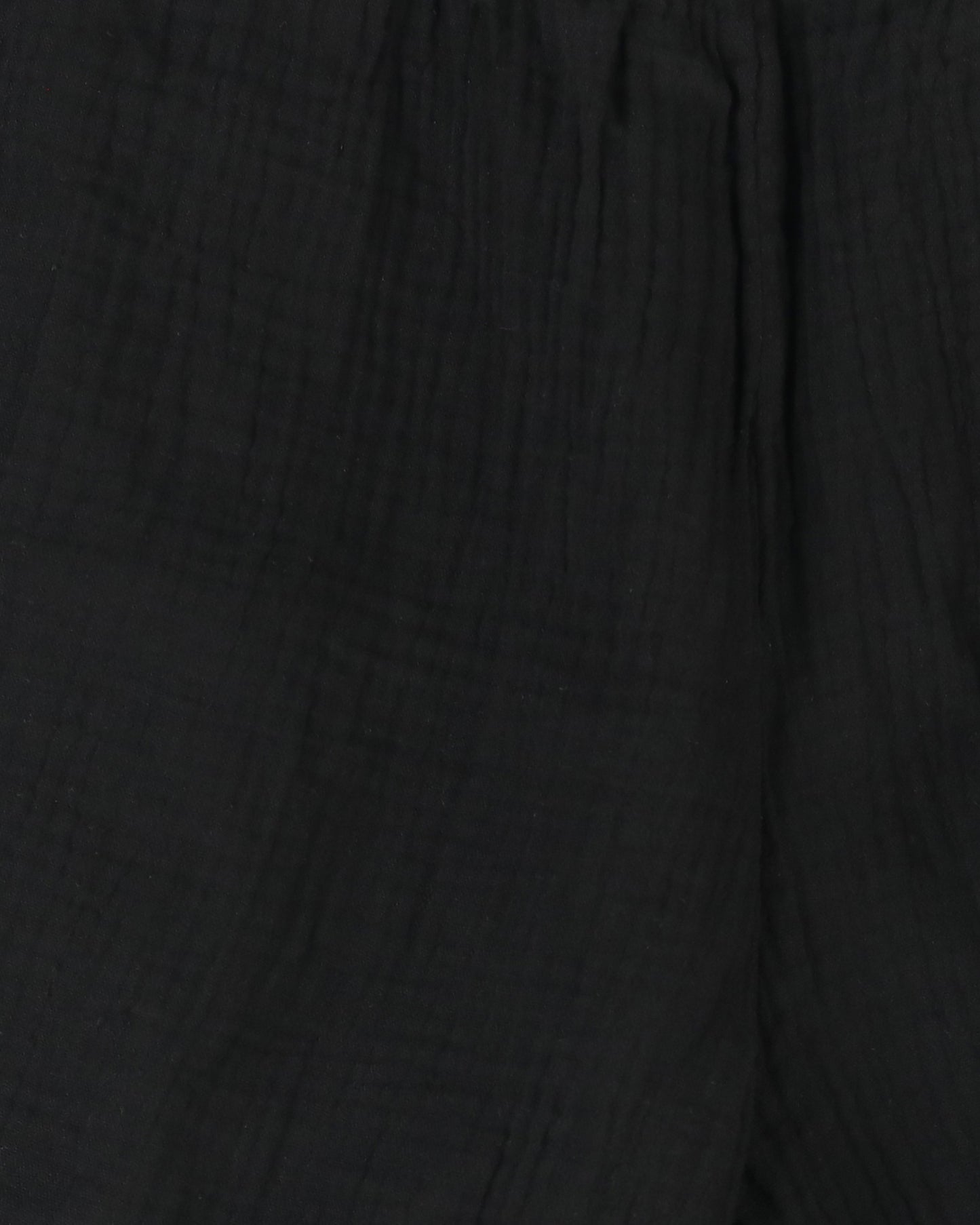 Maru Shirt - Black - Double Gauze