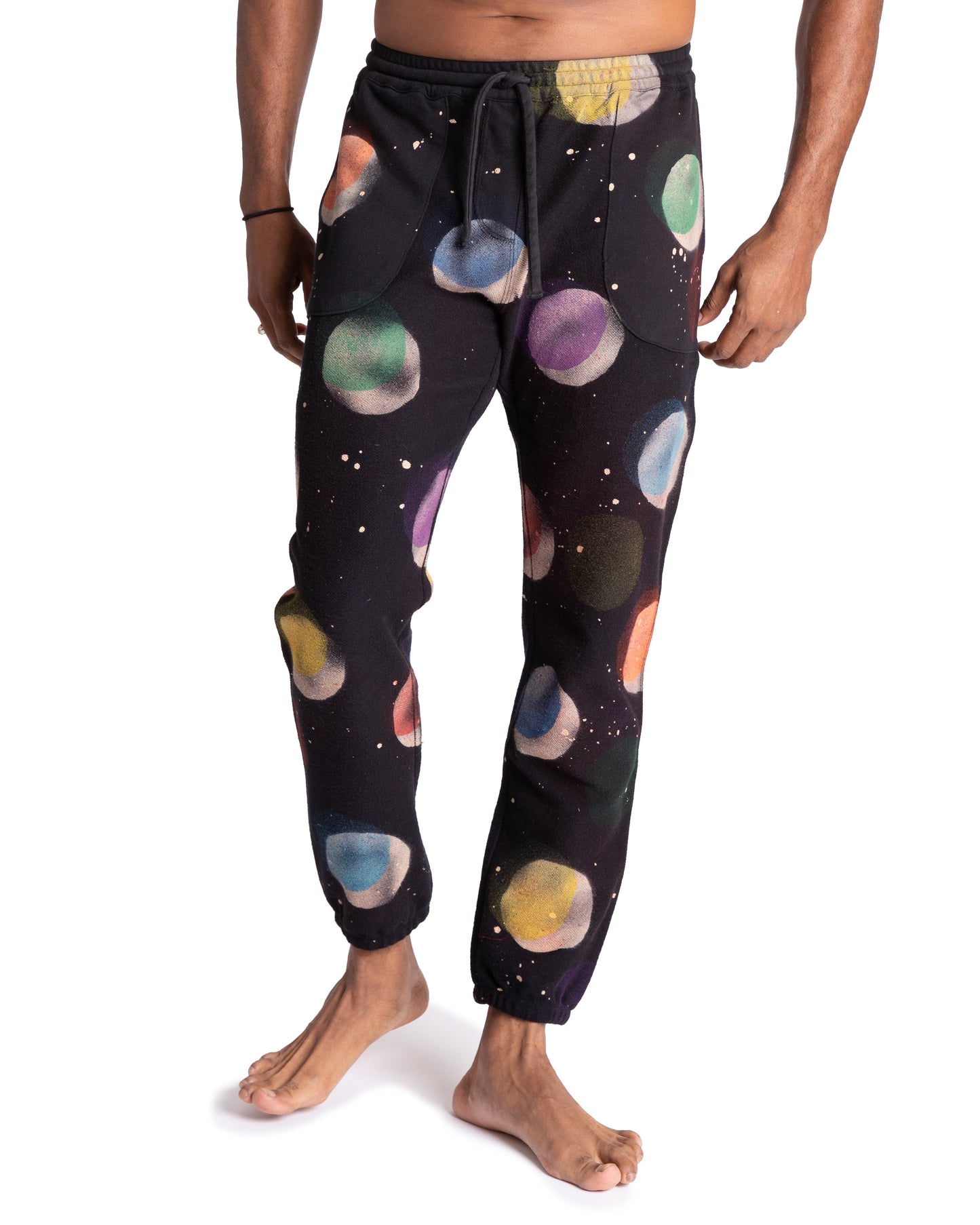 Dafi Sweatpants - Cosmic Dot - Loop Terry