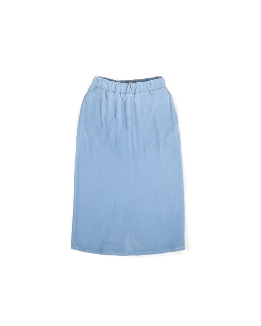 Glenn Skirt - Sky - Velvet