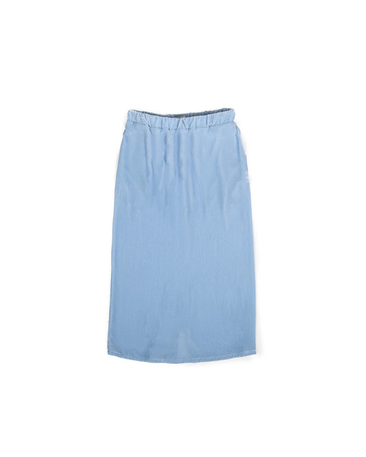 Glenn Skirt - Sky - Velvet
