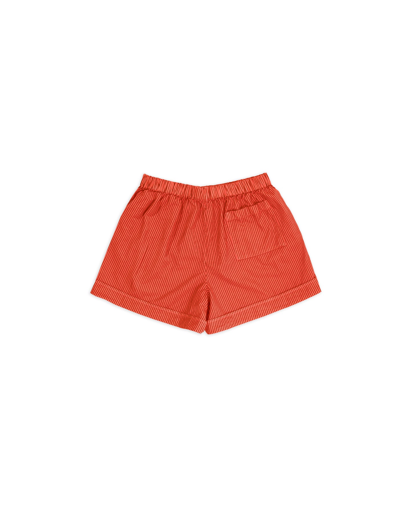 Hawthorn Short - Tomato - Pencil Stripe