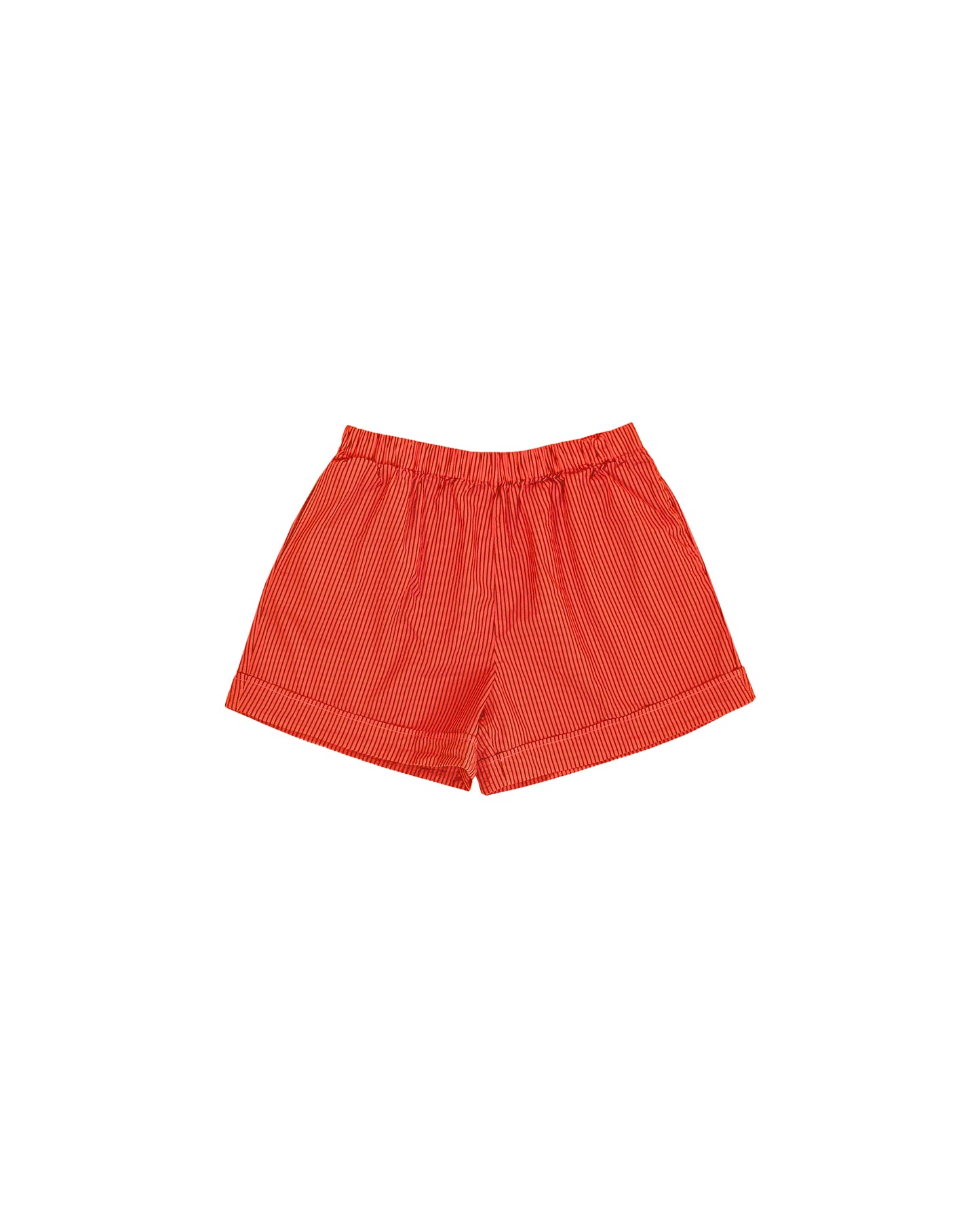 Hawthorn Short - Tomato - Pencil Stripe