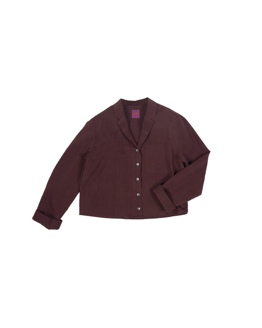 Ivy Shirt - Pinot - Ottoman Stripe