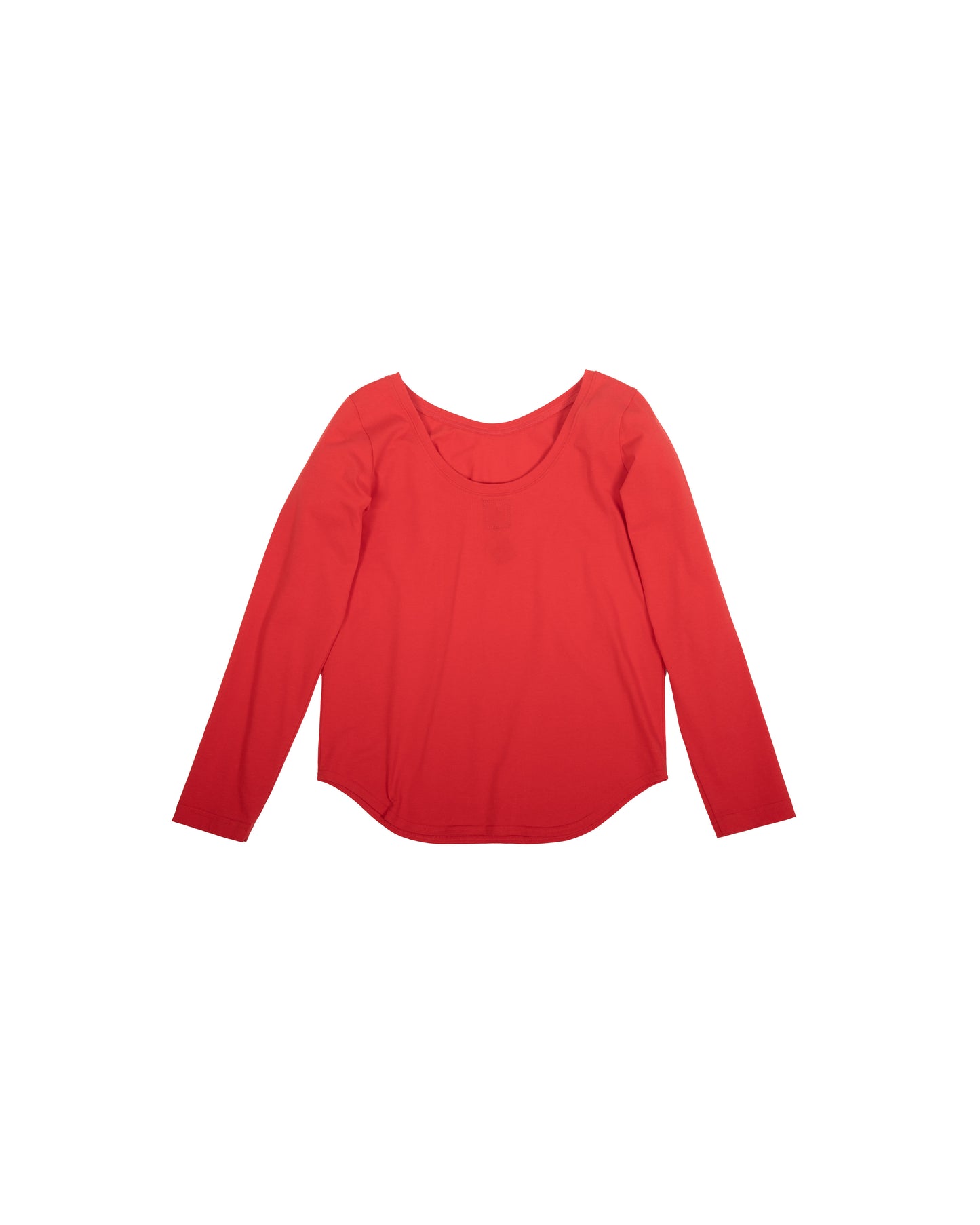 Laurel Tee - Scarlet - Cotton Knit