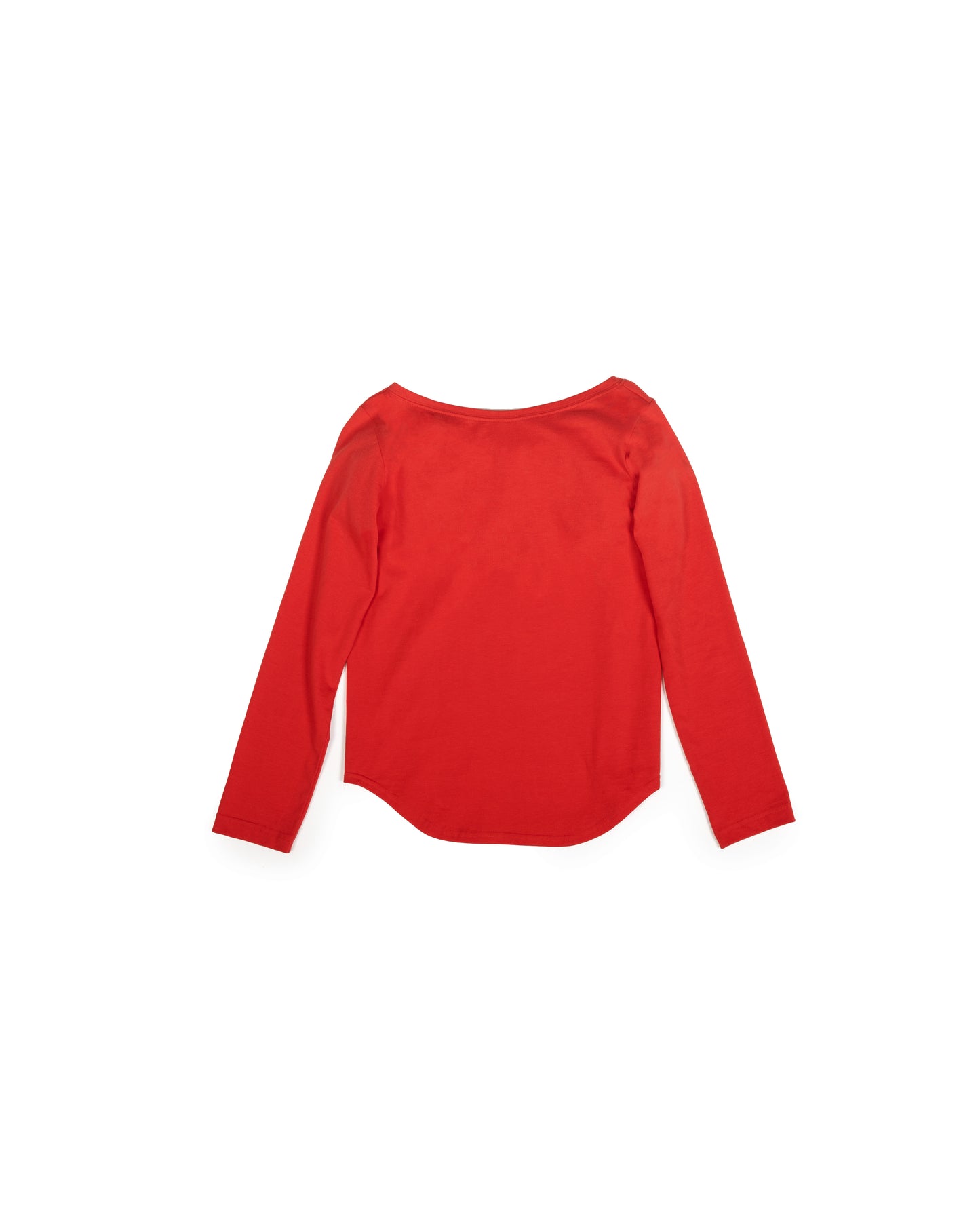 Laurel Tee - Scarlet - Cotton Knit