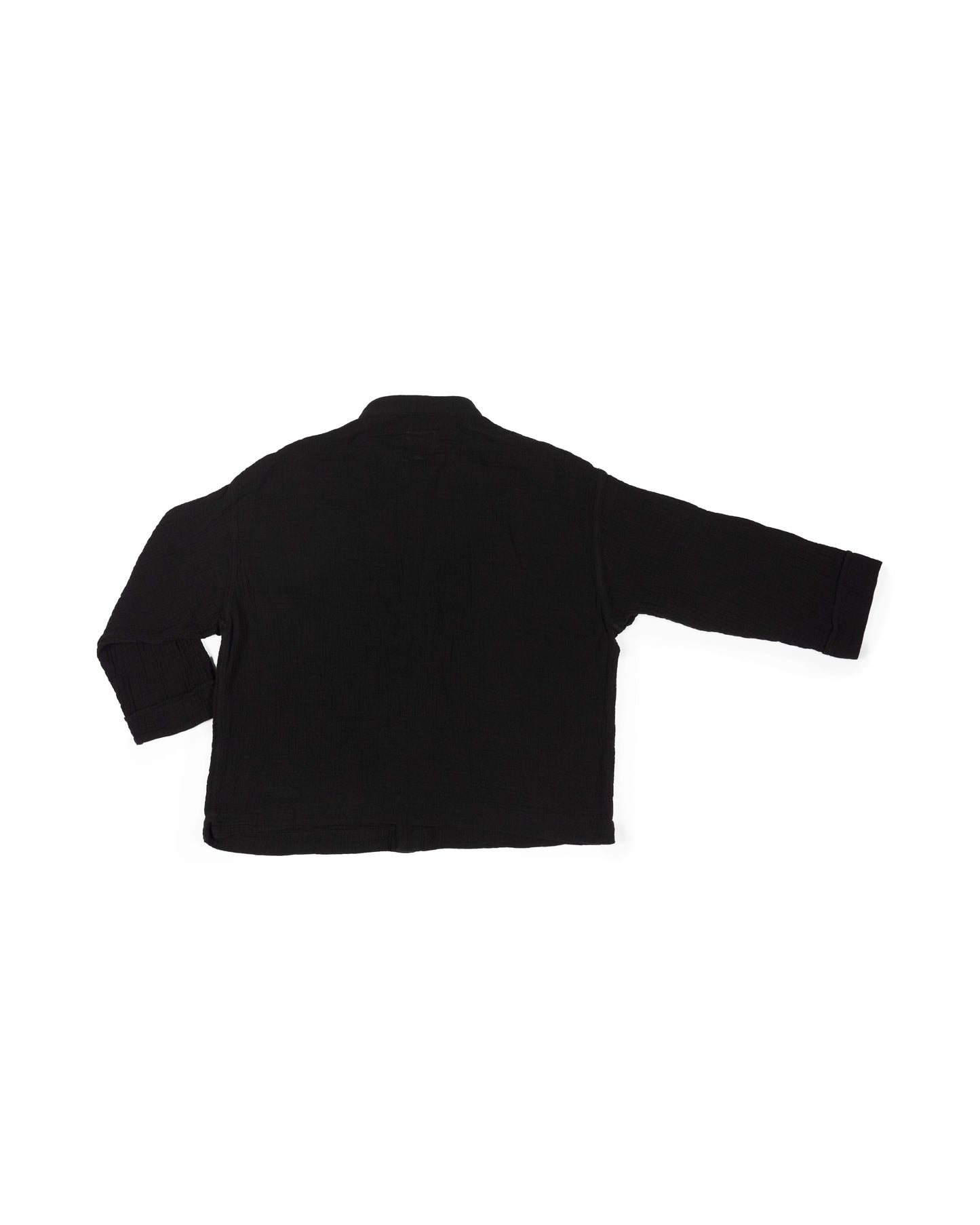 Maru Shirt - Black - Double Gauze