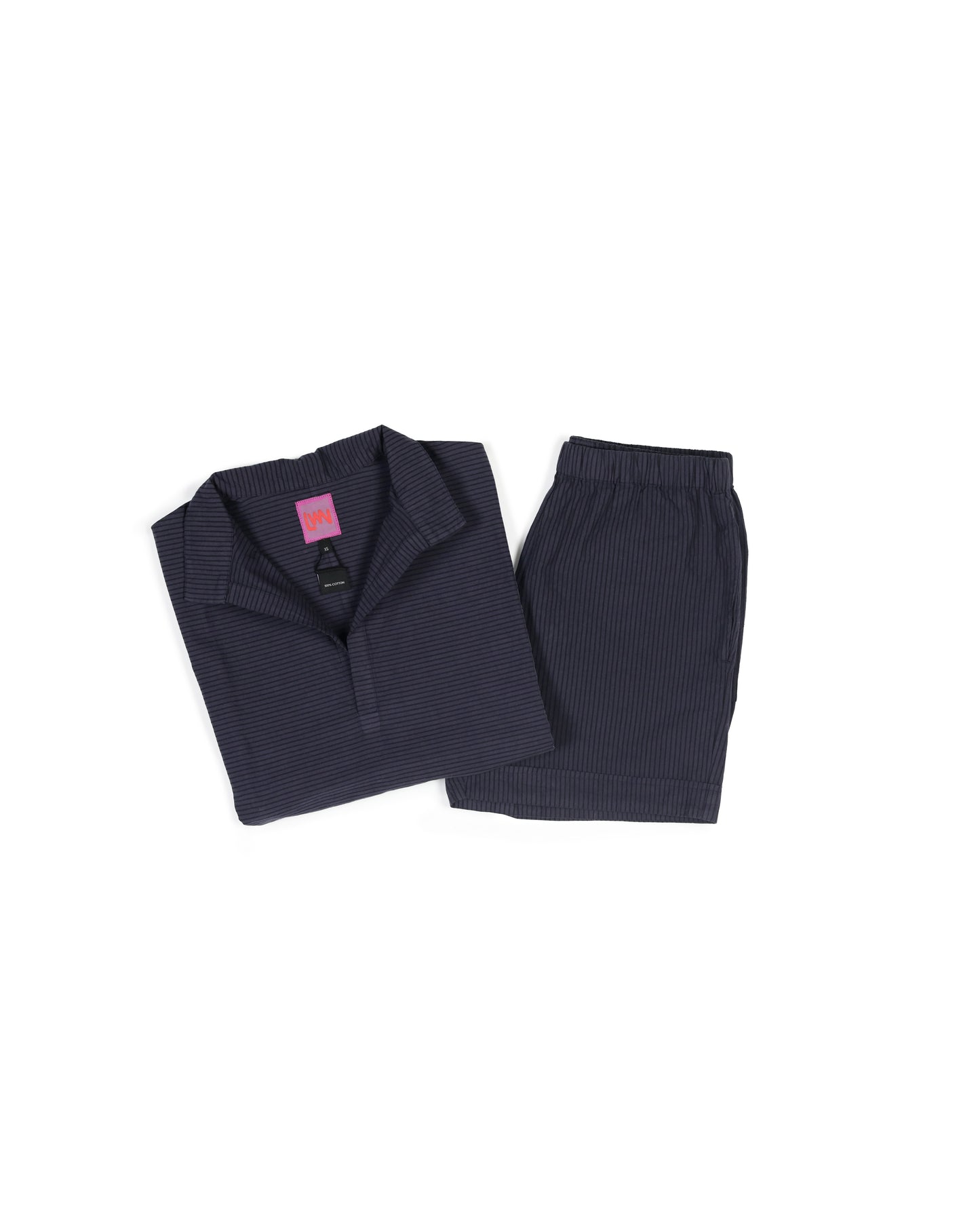 Mugho + Hawthorn Set - Midnight - Pencil Stripe