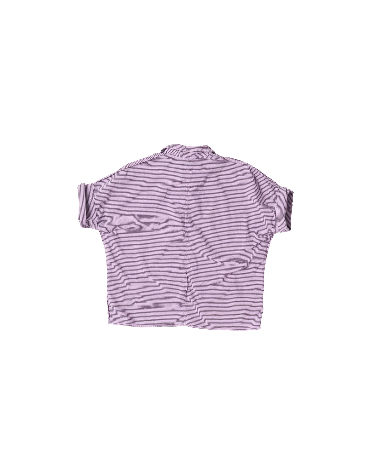 Mugho Top - Lavender - Pencil Stripe