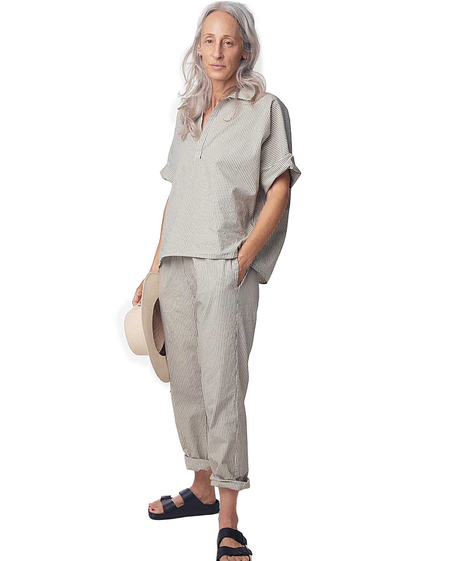 Mugho + Strausii Set - Natural - Pencil Stripe
