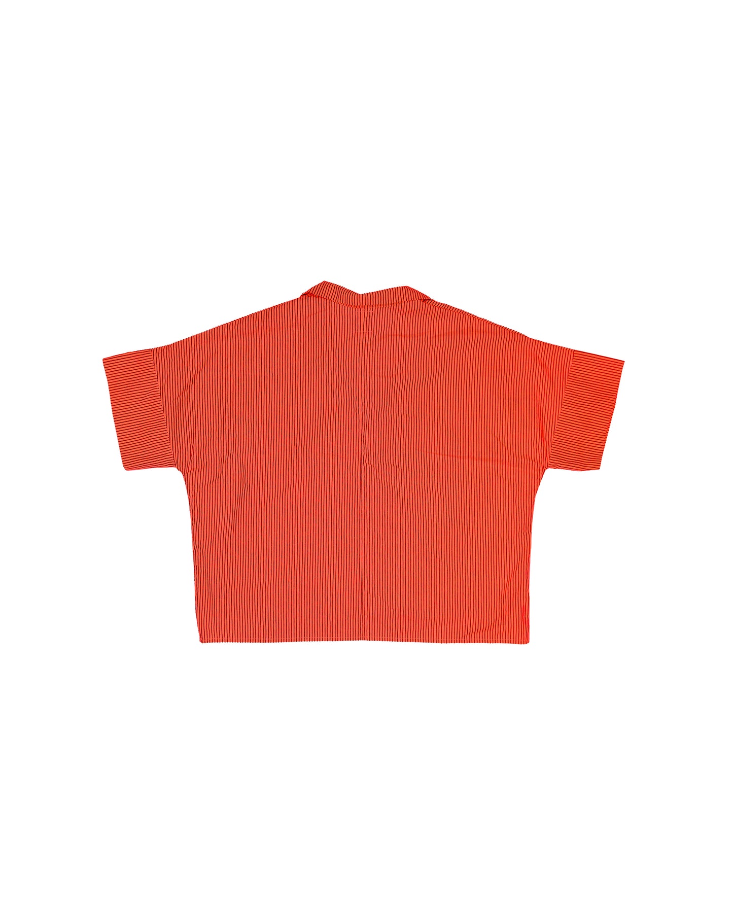 Mugho Top - Tomato - Pencil Stripe