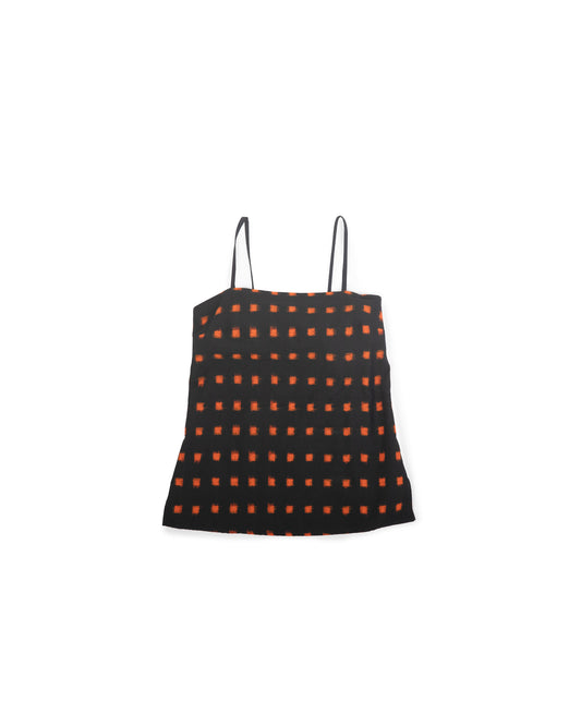 Neri Slip Top - Flame Pixel - Handloom Ikat