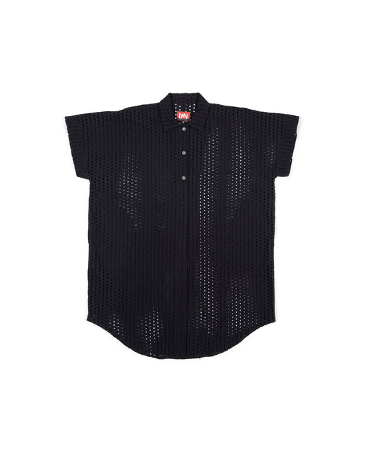 Nou Dress - Black - Dash Broidery