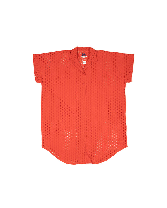 Nou Dress - Chili - Dash Broidery