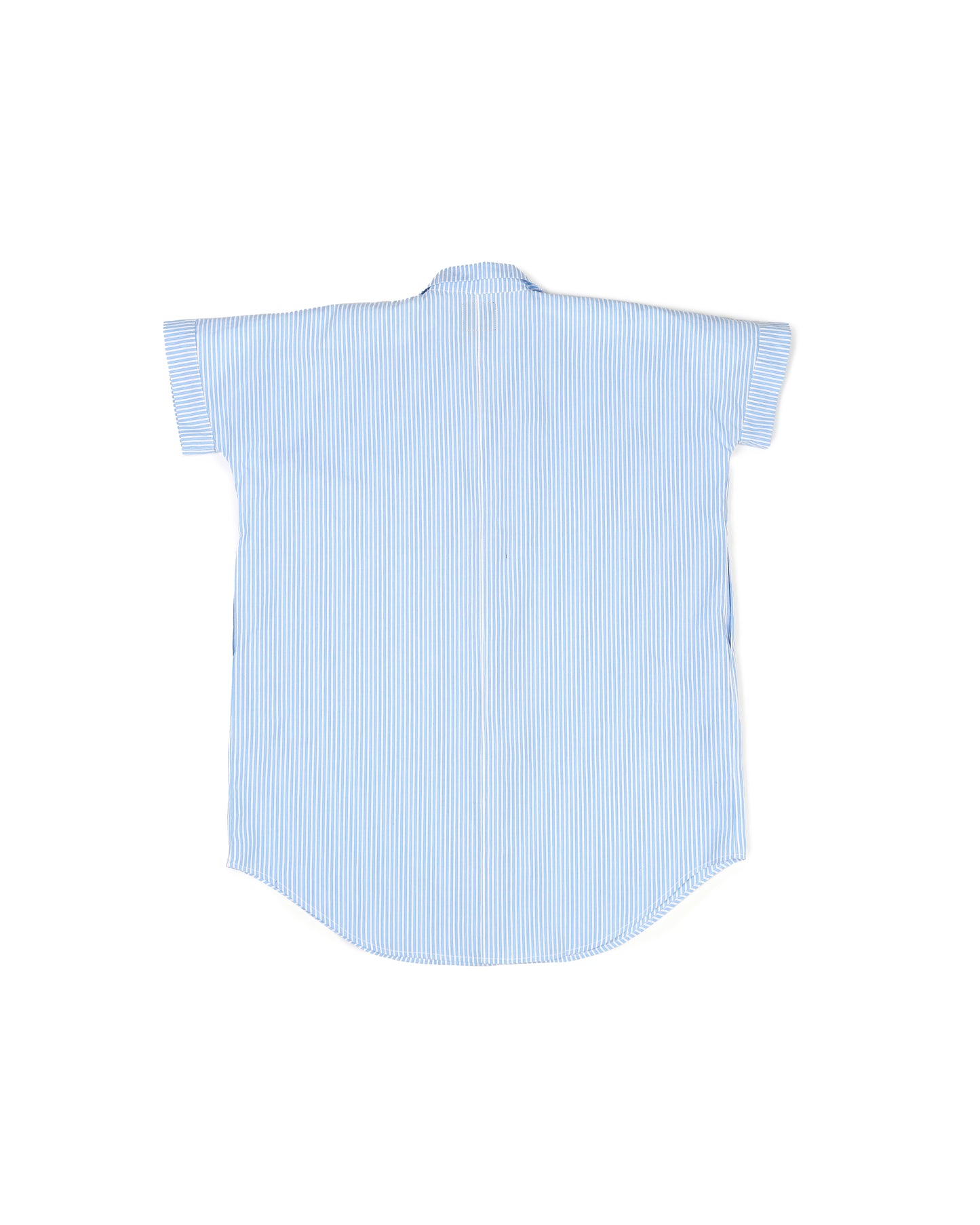 Nou Dress - Cotton Stripe Poplin - Biro Stripe