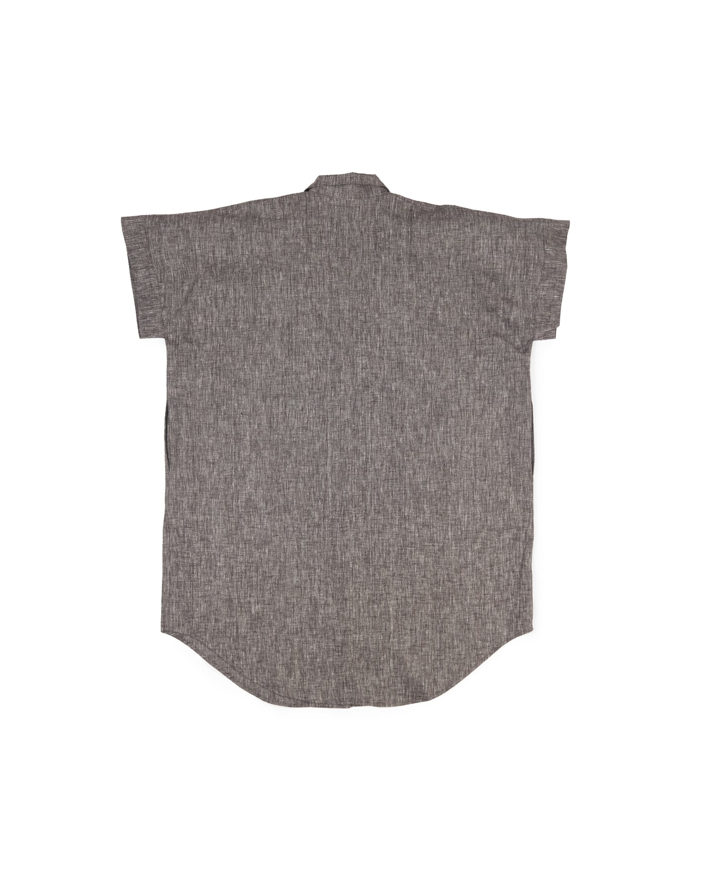 Nou Dress - Chocolate - Cross Hatch Linen
