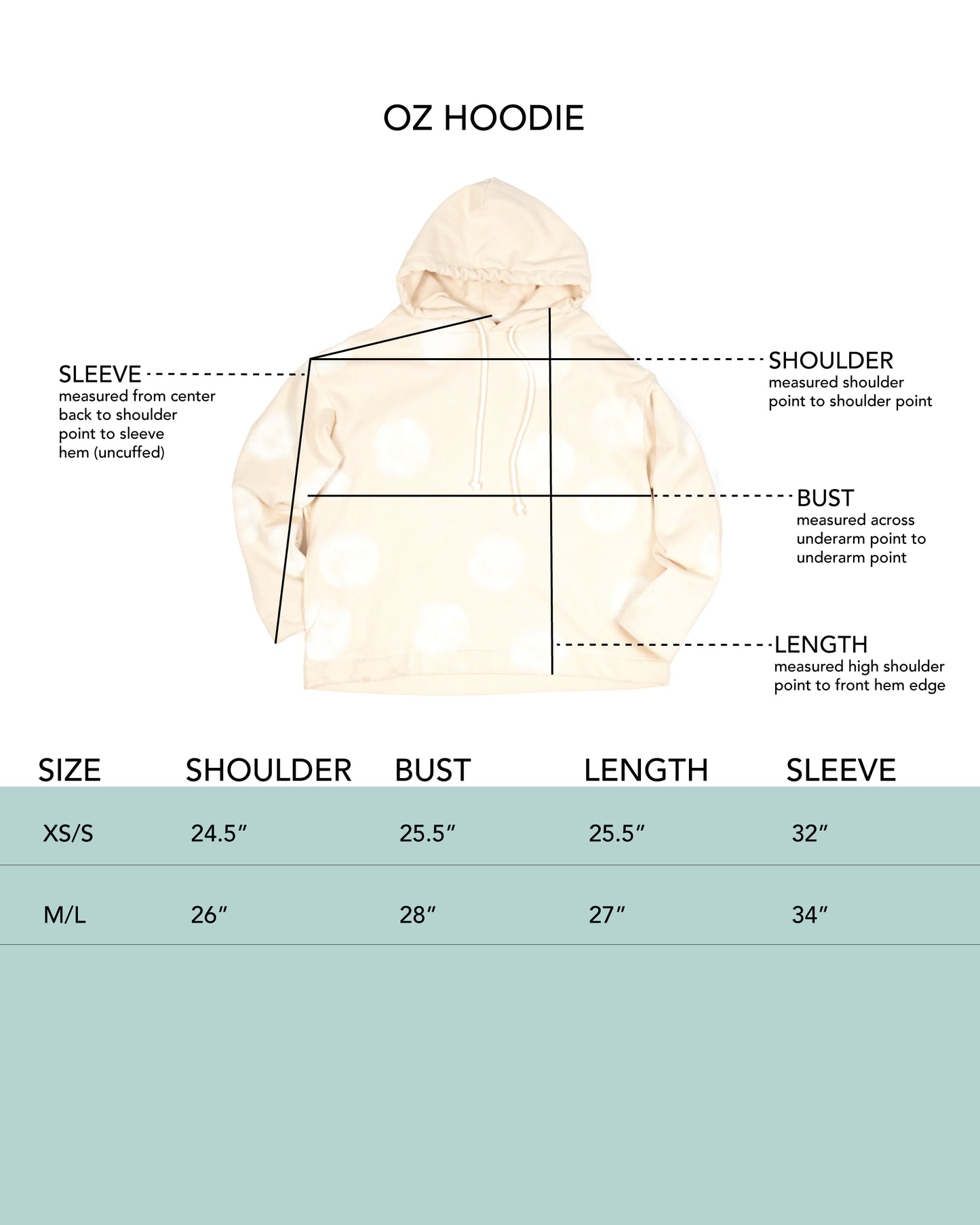 Oz Hoody - Fog Spray Dot - Terry