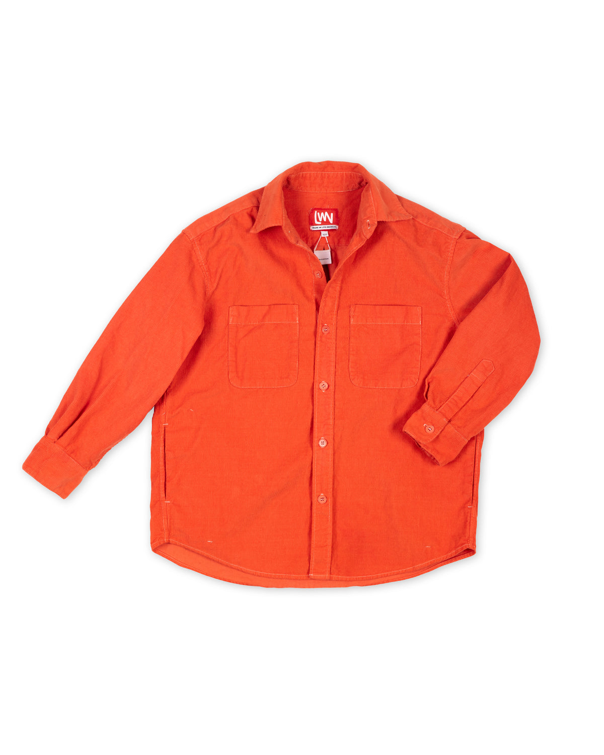 Oz Shirt - Red - Cotton Corduroy