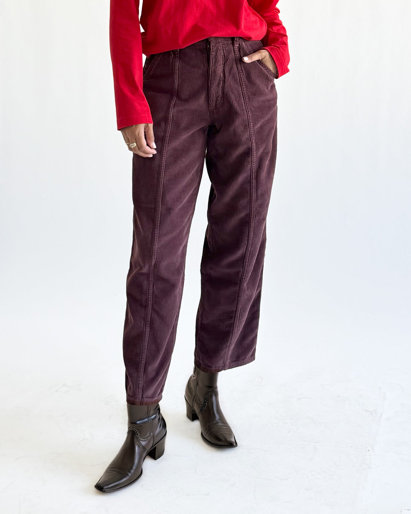 Paz Pant - Redwood - Broken-in Cord
