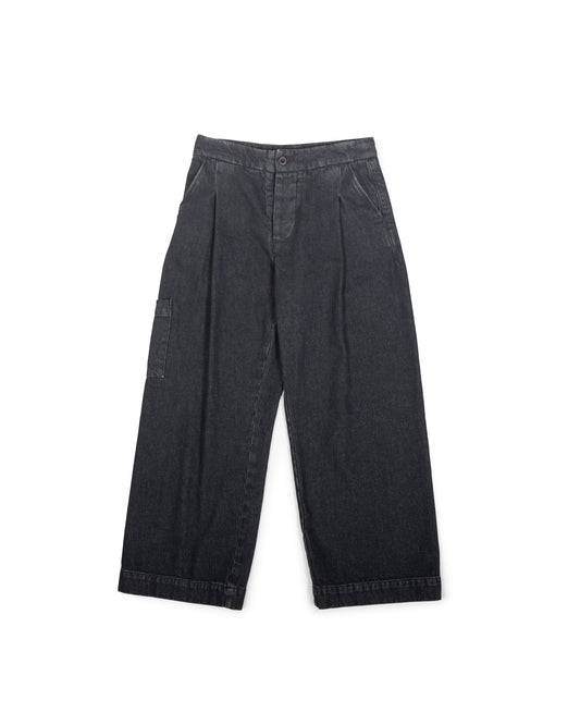 Pine Pant - Stonewash - Black Denim