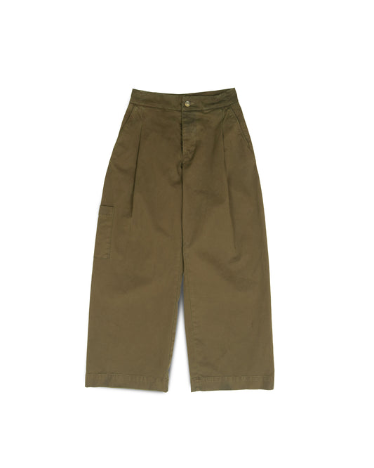 Pine Pant - Antique Wash Peat - Fine Twill
