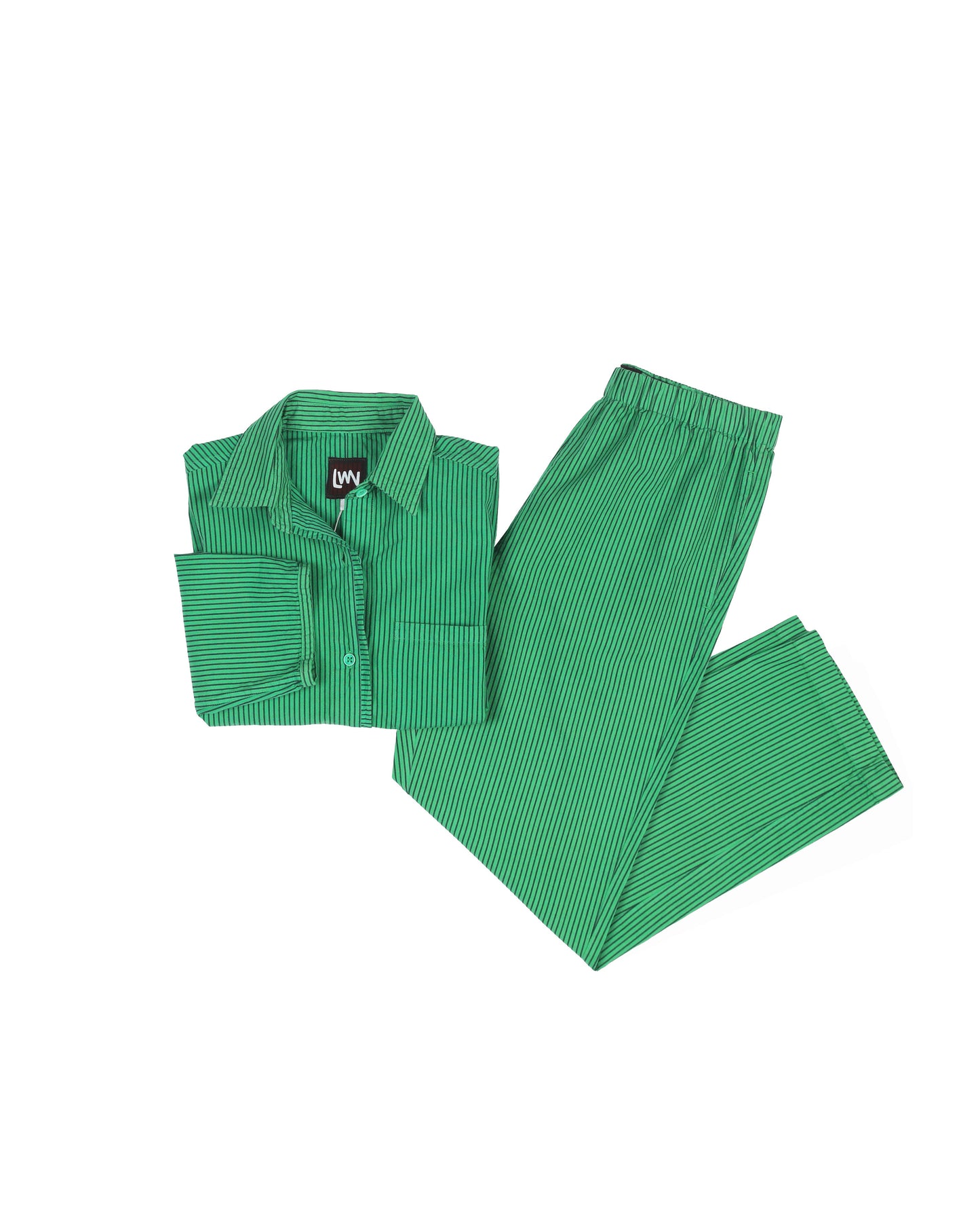 Sami + Strausii Set - Grass - Pencil Stripe