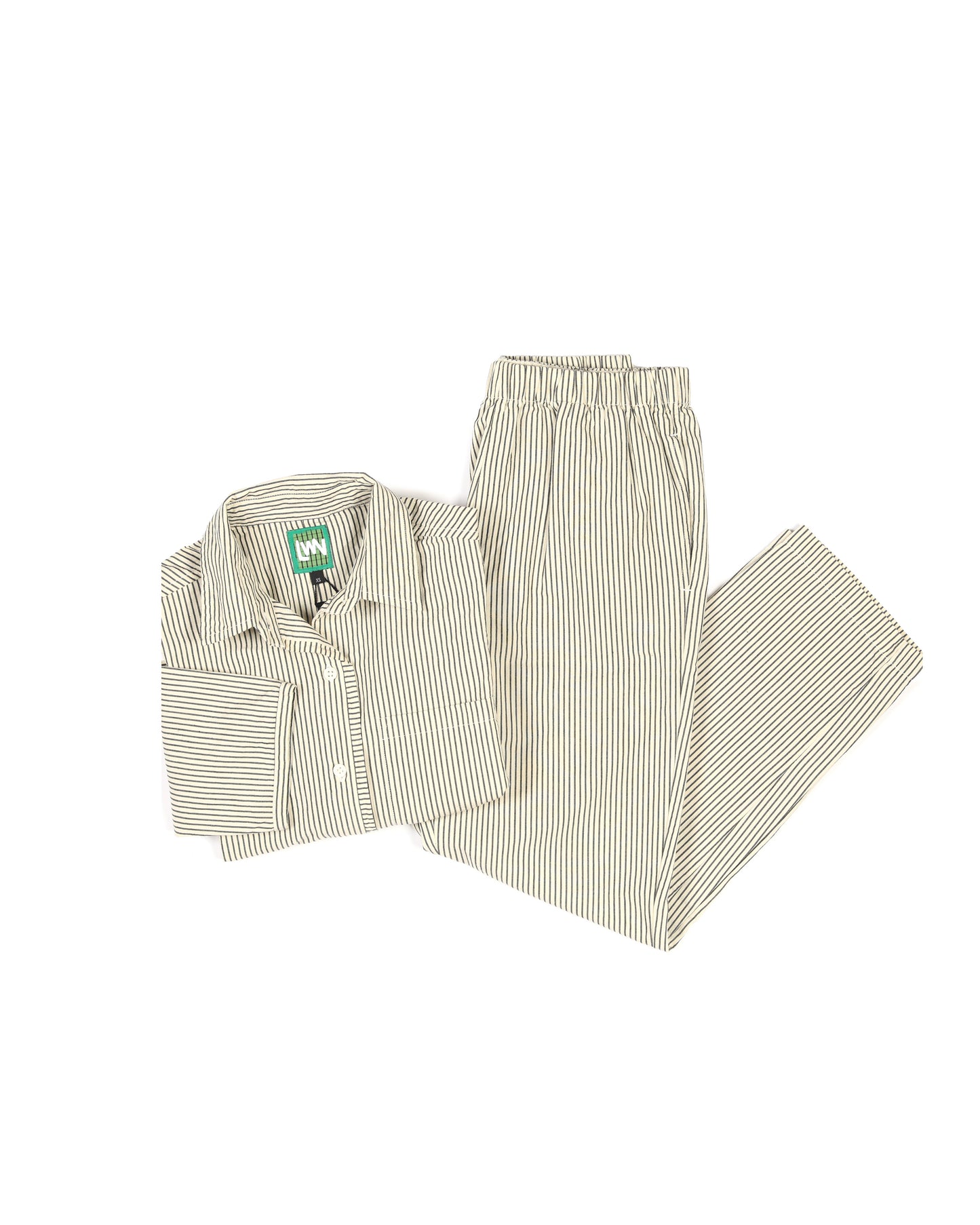 Sami + Strausii Set - Natural - Pencil Stripe