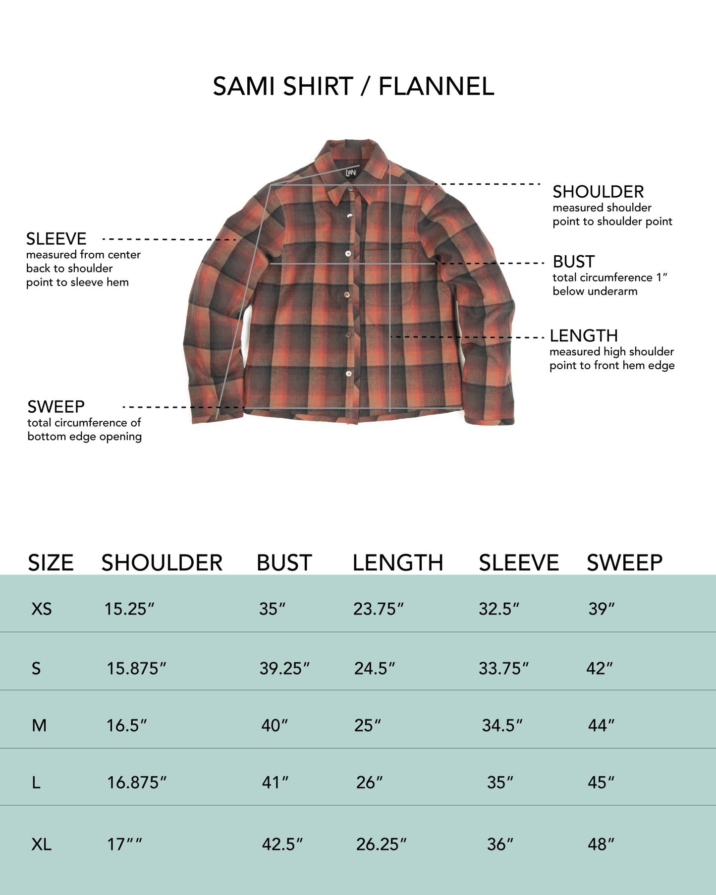 Sami Shirt - Sienna - Corner Check