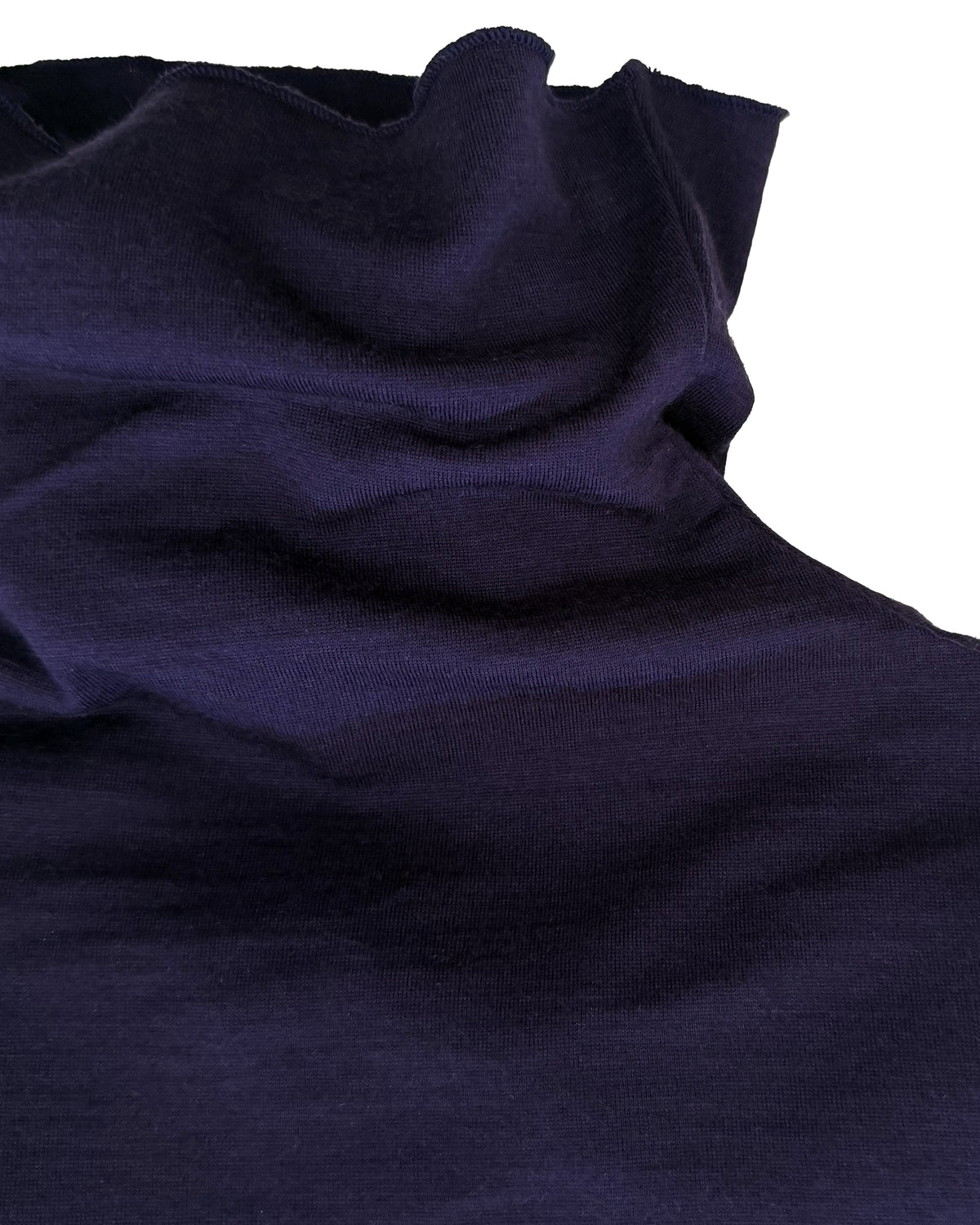 Sula Top - Aubergine - Lustre Wool Jersey