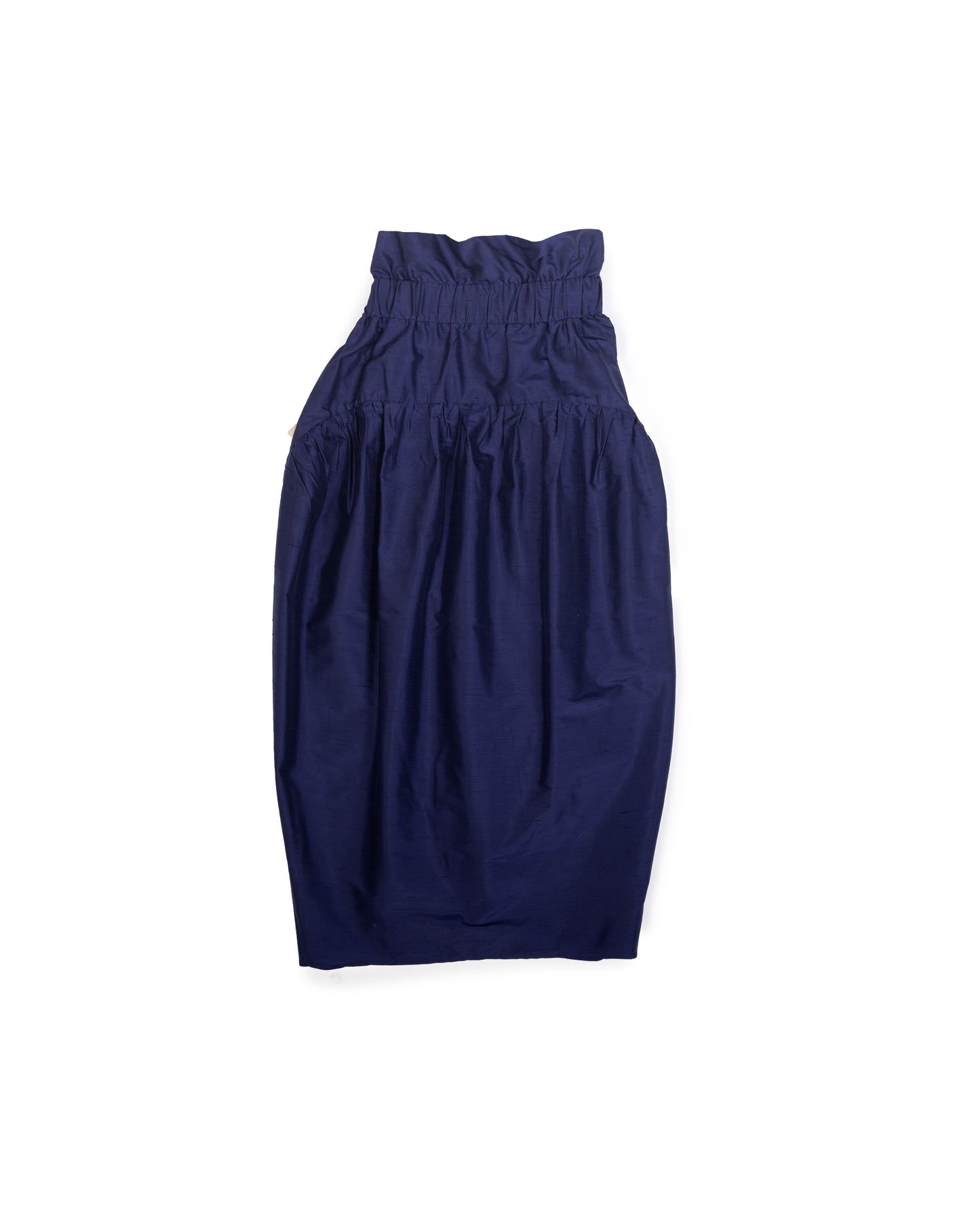 Tulip Skirt - Sapphire - Silk