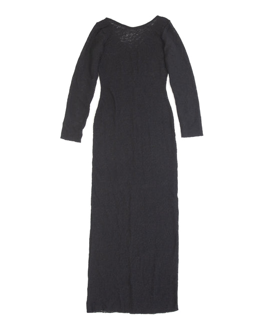 Willow Dress - Black - Cloud Wool Jersey