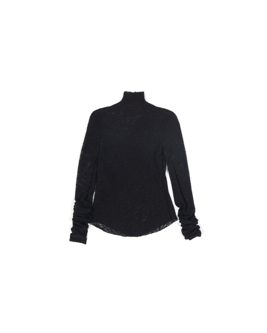 Willow Top - Black - Cloud Wool Jersey
