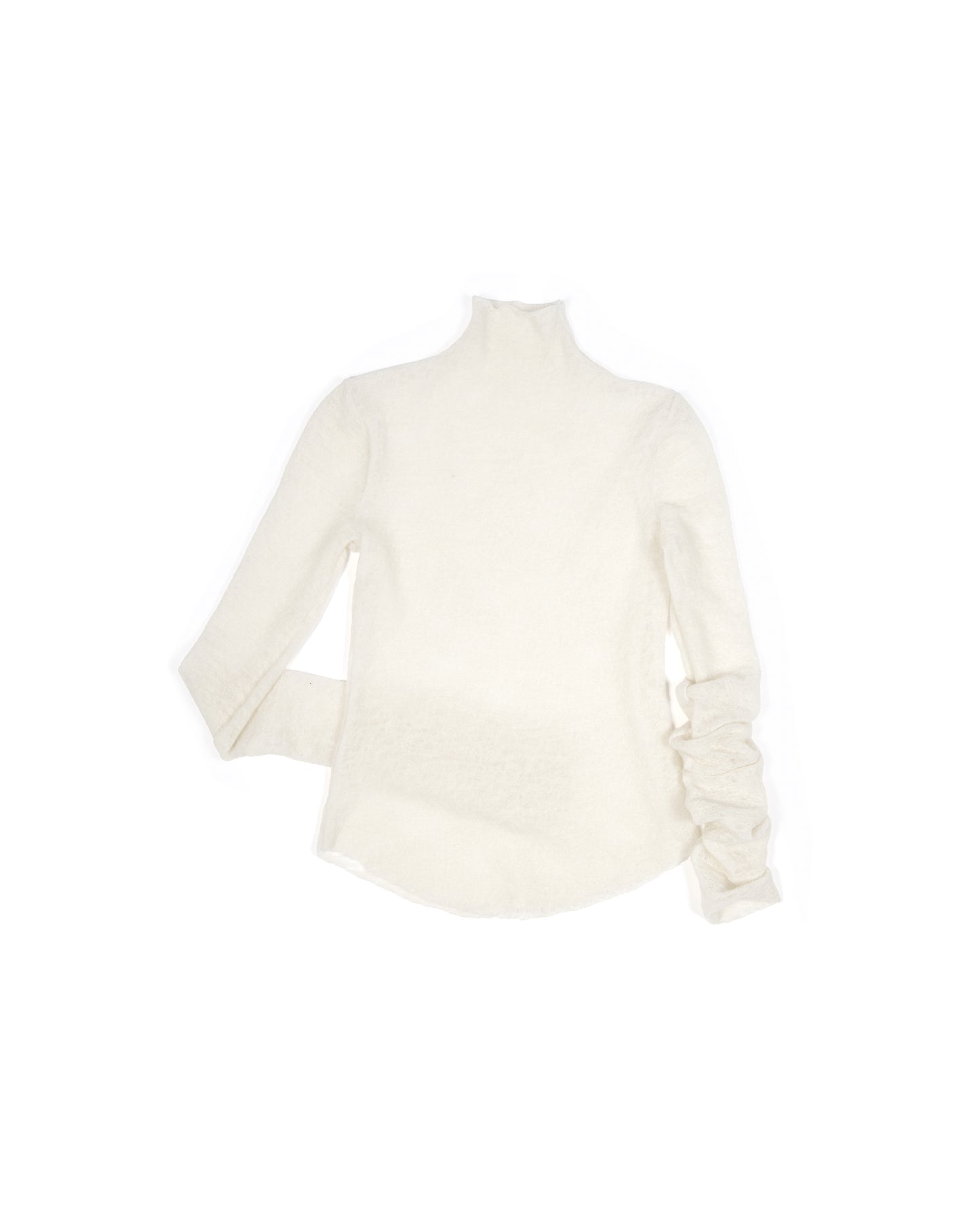 Willow Top - Ecru - Cloud Wool Jersey