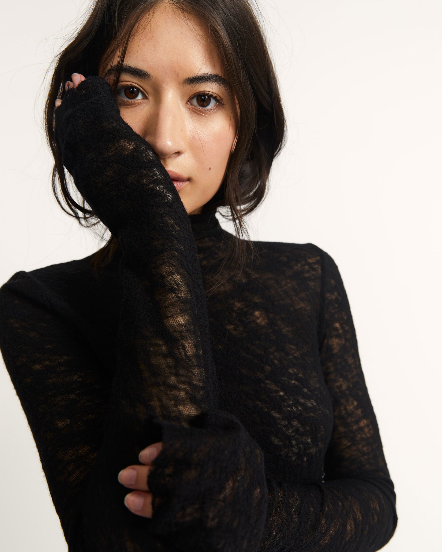 Willow Top - Black - Cloud Wool Jersey