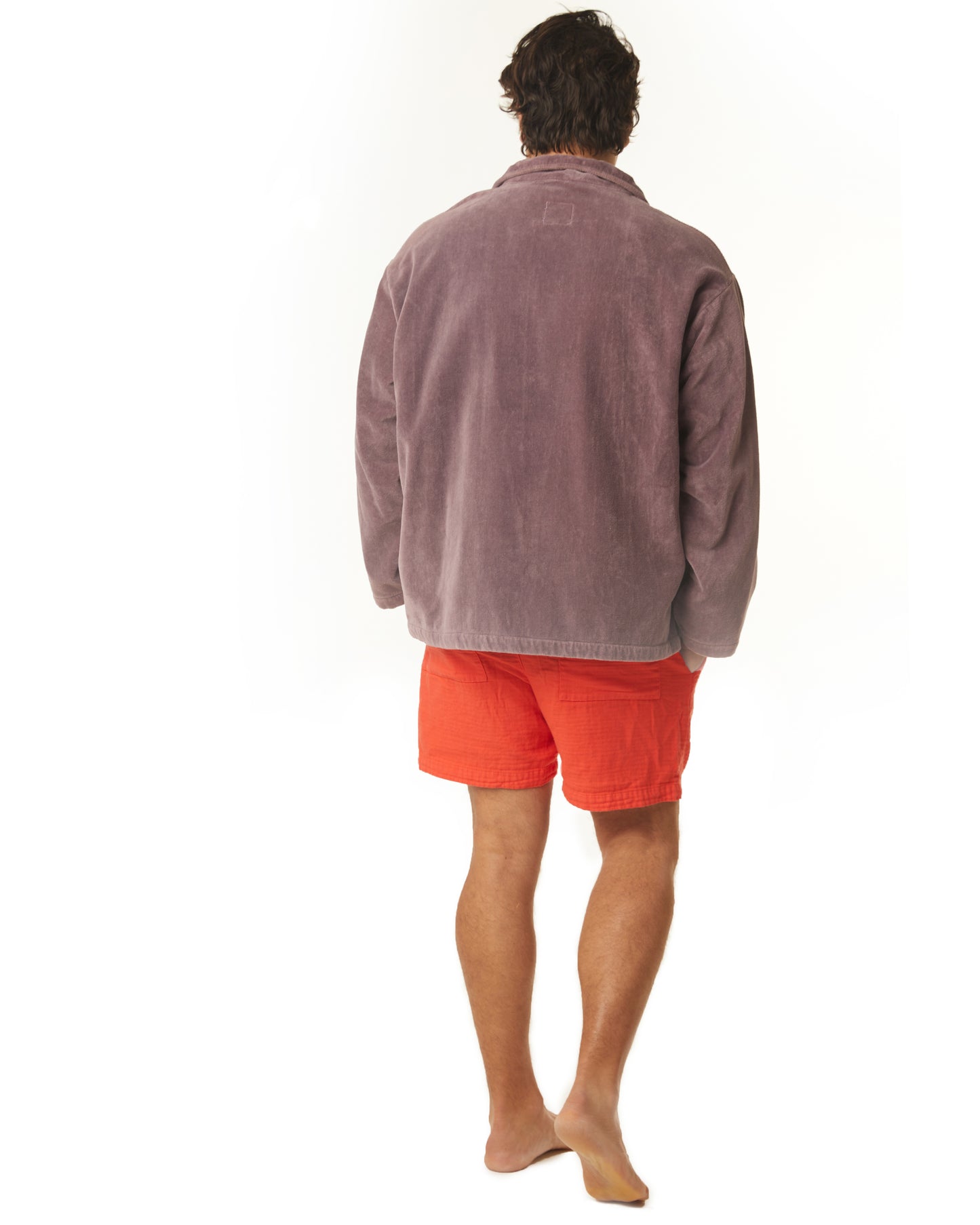 Cosmos Short - Flame Red - Double Gauze