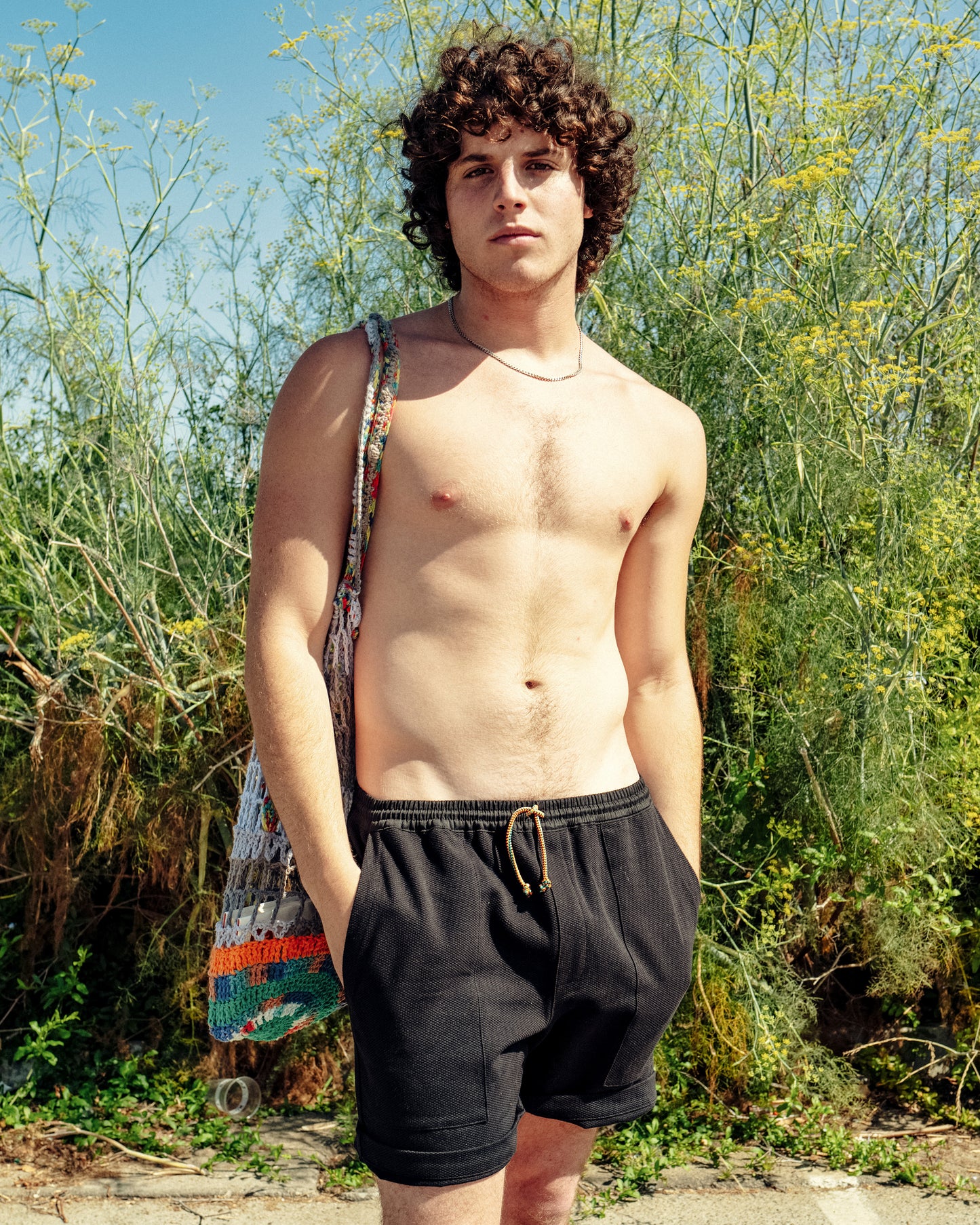 Cosmos Short - Black - Pique Cotton