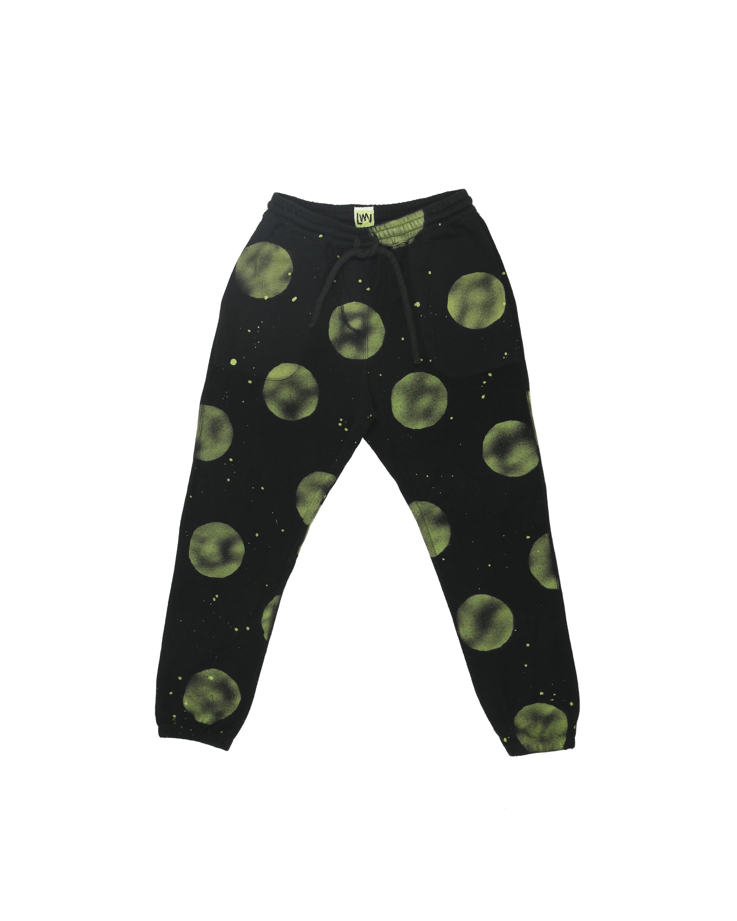 Dafi Sweatpants - Kermit Dot - Loop Terry