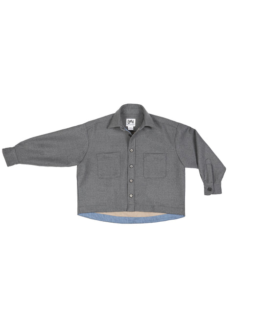 Lico Jacket - Graphite - Double Faced Wool