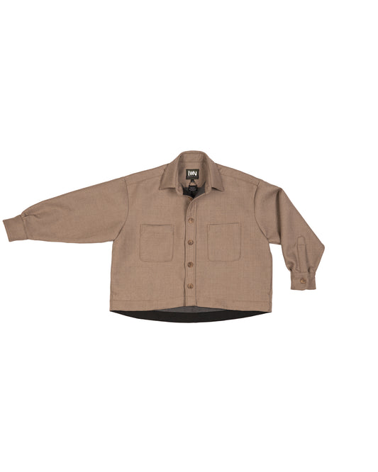 Lico Jacket - Sand - Double Faced Wool