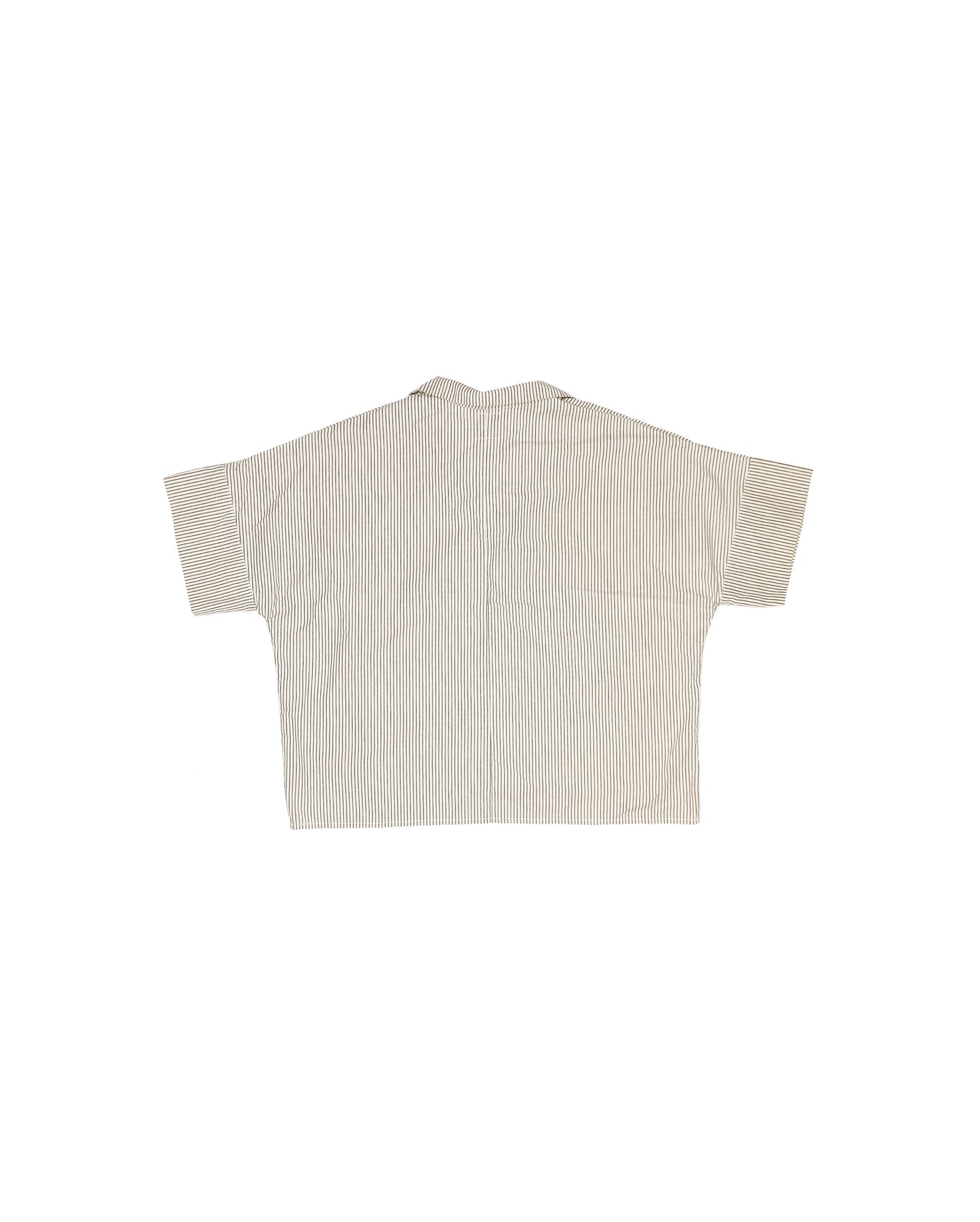 Mugho Top - Natural - Vertical Stripe