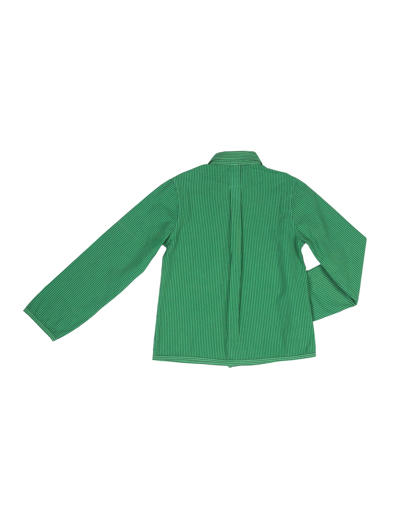 Sami Shirt - Grass - Pencil Stripe