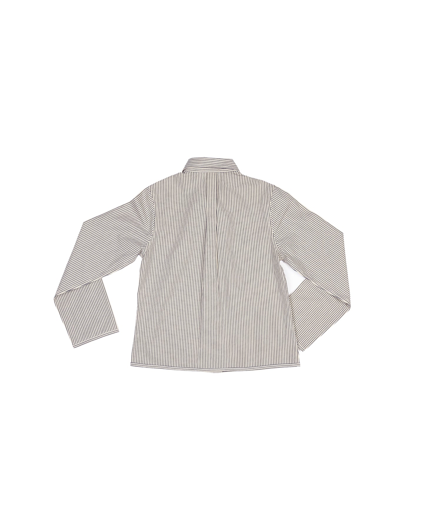 Sami Shirt - Natural - Pencil Stripe