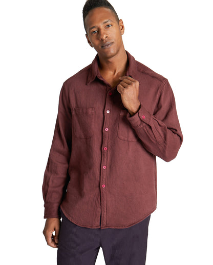 Brug Shirt - Pinot - Japanese Double Cotton